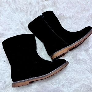 Girls size 12 black boots